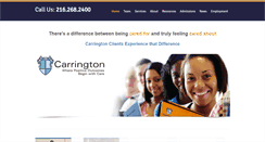 Desktop Screenshot of carringtonacademy.org